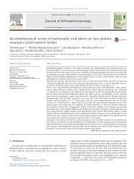 Iva test di rsia grand family (januari 2020). Pdf An Ethnobotanical Survey Of Traditionally Used Plants On Suva Planina Mountain South Eastern Serbia