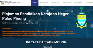 Cawangan biasiswa dan pinjaman pelajaran bahagian pengrusan sumber manusia pejabat setiausaha kerajaan negeri selangor tel : Pinjaman Pendidikan Kerajaan Negeri Pulau Pinang Cara Daftar Mohon
