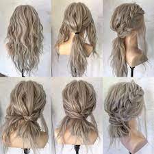 Boho Braids And Textured Updos On Instagram Pictorial Time A Little Step By Step Gu Hair Styles Down Hairstyles For Long Hair Bun Hairstyles For Long Hair