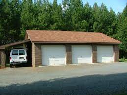 Custom Built Brick Home With 3 Bay Detached Garage Garage Garage Design Detached Garage