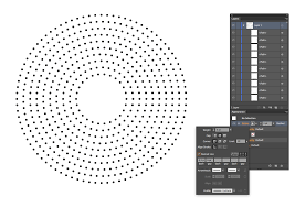 An easy way to draw a quarter circle using the ellipse tool and a few keyboard shortcuts. Create Dotted Circles In Illustrator Graphic Design Stack Exchange