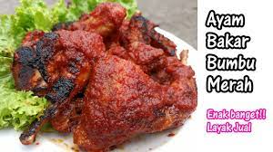 Resep Ayam Bakar Bumbu Merah Ide Jualan Youtube