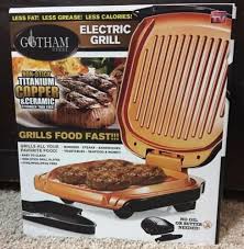 Plus, the smokeless grill features a heated grilling grate allowing oils and fats for healthier eating to drip into a. Buy Gotham Steel Electric Grill Online In Germany 183970446445