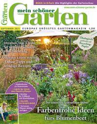 Wählen sie ihre wunschzeitschrift oder ihr epaper aus unserem angebot und sichern sie sich exklusive abovorteile! Mein Schoner Garten Unsere Zeitschriften
