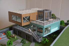 Maket 4 Boyut Mimar Can Tamirci Proje Kartal Haftasonu Evi Modern Mimari Mimari Mimarlik Ofisi