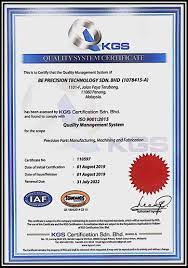 To certify iso 9001 in malaysia? Be Precision Technology Sdn Bhd Home Facebook