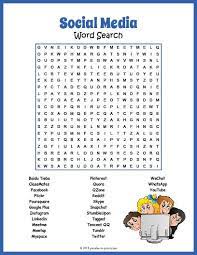 Check spelling or type a new query. A Fun Free Printable Word Search Puzzle Featuring Social Med Vocabulary Activities Middle School Social Studies Activities Middle School Word Puzzles For Kids