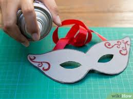 Make a nose by tracing a triangle on paper, cutting it out and bending it down the center. How To Make A Paper Mask 14 Steps With Pictures Wikihow