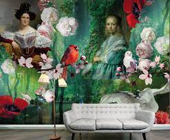 pin op behang oude meesters stories on the wall