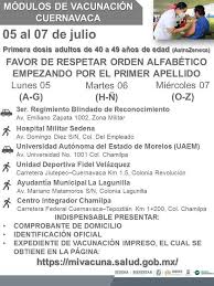 El sistema de registro vacuna.gob.gt. Ya Hay Fecha Para La Vacunacion De Mayores De 40 Anos En Cuernavaca El Sol De Cuernavaca Noticias Locales Policiacas Sobre Mexico Morelos Y El Mundo