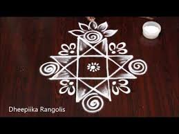 4 Dots Simple Star Kolam For Beginners Friday Muggulu Designs Easy In 2020 Muggulu Design Rangoli Border Designs Simple Rangoli Border Designs