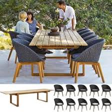 No ratings or reviews yet. Cane Line Endless Peacock Dining 10 Seater Teak Soft Rope Dining Set Birstall