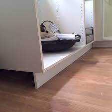 An electric toe kick heater itself is an entire unit and installed in the same way. Fillers And Ikea Hacks Eighty Two Lafayette