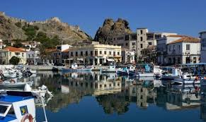 Ο θυρεός της φ/γ λημνοσ είναι ο ίδιος που χρησιμοποιήθηκε και από το πρώτο πλοίο που έφερε το όνομα. Lhmnos Ena Nhsi Me Omorfies 3exwristh Politistikh Fysiognwmia