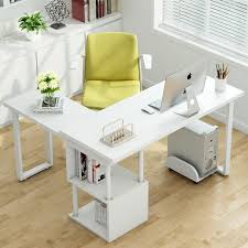 Lambdin Reversible L Shape Gaming Desk Modern L Shaped Desk Corner Computer Desk Cheap Office Furniture