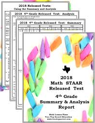 Prepare for your state of texas assessments of academic readiness for free. 2018 Math Staar Released Test 4th Grade Summary And Analysis Treetopsecret Education