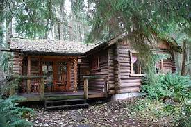 Fantasy Cabins De Guest House Log Cottages Another View Of The Log Cabin So Cute Avec Images Maison Bois Rond Cabine En Bois Maison Bois