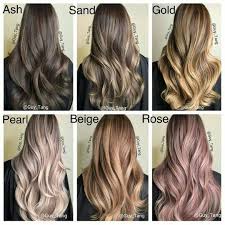 ooooh yess these are nice colors balayage hair dyed