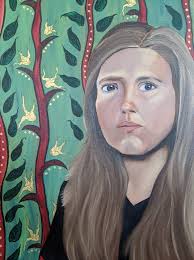 Maryhelen's painting style and character strength