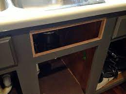 The door will then come off easily. Sneaky Sink Storage False Drawer Fronts Ugly Duckling House