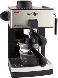 This part holds, steams, and froths the milk. Amazon Com Mr Coffee 4 Cup Steam Espresso System With Milk Frother Kitchen Dining