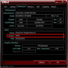 You can use windows management instrumentationto find out the details of your bios. How To Check Your Bios Version