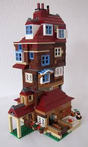 Weasley Burrow Lego Harry Potter Moc Harry Potter Lego Sets Lego Hogwarts