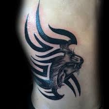 40 Tribal Lion Tattoo Designs For Men Mighty Feline Ink Ideas Lion Tattoo Design Tribal Lion Lion Tattoo