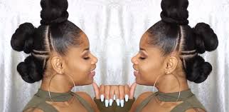 A good way to dress up and updo for black natural hair be creative with your natural tresses! Braided Updo Black Hair Novocom Top