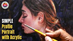 How I Draw A Profile Portrait With Pencil