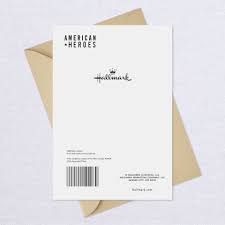 All orders are custom made and most ship worldwide within 24 hours. Stars And Stripes Military Appreciation Thank You Card Greeting Cards Hallmark