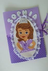Capa De Caderno Em Eva Infantil Masculino Capa Eva Princesa Sofia Cadernos Decorados Artes Em Eva Caderneta De Vacinacao