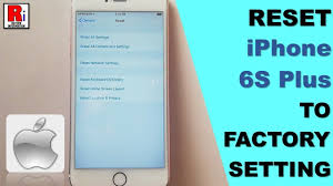 Use it to change your current position. How To Reset Iphone 6s Plus To Factory Settings Youtube