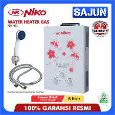 Tutrorial lengkap pemasangan water heater gas yup banyak yg bertanya bagaimana cara instalasi water heater gas sendiri di. Niko Gas Water Heater Pemanas Air Nk 6l Shopee Indonesia