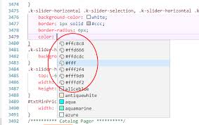 Vs Code Intellisense Doesn T Show Me Color Box For Hex Value Color Stack Overflow