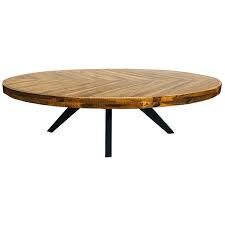 5 out of 5 stars. Chevron Wood Oval Coffee Table Inspired Environments
