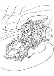 Vanellope is a video game character, originating from the kart racing game sugar rush. Wreck It Ralph Sugar Rush Racers Coloring Pages English Disney Coloring Pages Coloring Pages Disney Princess Coloring Pages