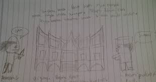 Saya sendiri sudah bekerja, dan juga berasal dari universitas yang sama. Buatlah Gambar Ilustrasi Sesuai Dengan Cerita