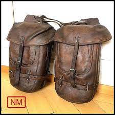 Reserved For Psychomoto Vintage Swiss Army Connectable Saddle Etsy Saddle Bags Horse Bags Leather