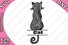 Download New Free Svg Design Stay At Home Cricut Cat Mandala Svg