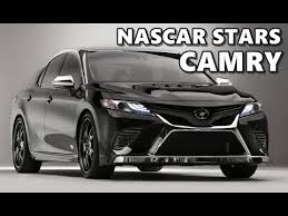 The nascar xfinity toyota camry is the final step on the stock car ladder to the nascar sprint cup chevies, fords and toyotas raced in the nascar iracing.com class a series, the nascar iracing series and the nascar peak antifreeze series powered by iracing.com. 2018 Toyota Camry Nascar Stars Sema 2017 Youtube