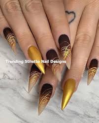 30 Great Stiletto Nail Art Design Ideas 1 Nailart Stilettonails In 2020 Stiletto Nails Designs Pretty Nail Art Black Stiletto Nails