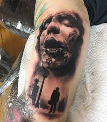 Black ink traditional horror tattoo flash. Horror Tattoos Best Tattoo Ideas Gallery