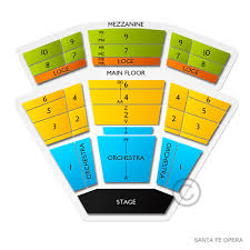 13 Memorable Santa Fe Opera Seating Chart Detailed