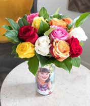 Maybe you would like to learn more about one of these? One Dozen Rainbow Roses At From You Flowers