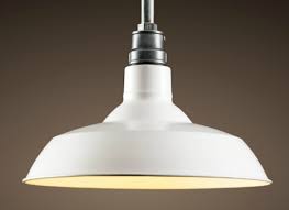 Restoration hardware inspired modern living room decor with modena white sofas. Vintage Barn Pendant