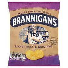 Maybe you would like to learn more about one of these? Brannigans Roast Beef Mustard Crisps Nisa Local Dod Street Devo