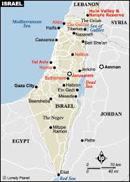 You can customize the map before you print! Israel Map