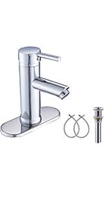 We did not find results for: Ggstudy Two Handles Three Holes Faucet 8 16 Inch Widespread Bathroom Sink Faucet Chrome Basin Mixer Tap Matching Metal Pop Up Drain With Overflow Amazon Com