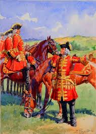 Gendarmes Of The French Maison Du Roi By Lucien Rousselot Gendarme Ancien Regime Uniformes Militaires